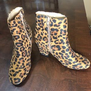Bootie Leopard Print